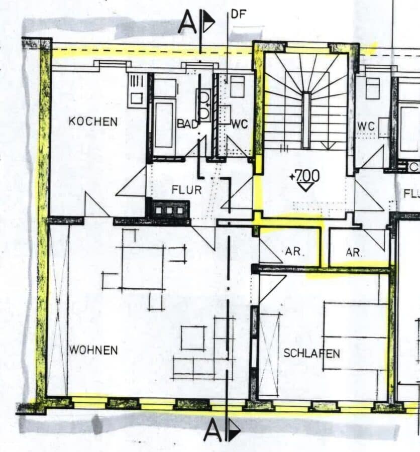 Innenstadt**Renovierte 2-Zimmer-Altbau-Wohnung!!** - Grundriss für Exposé.jpg